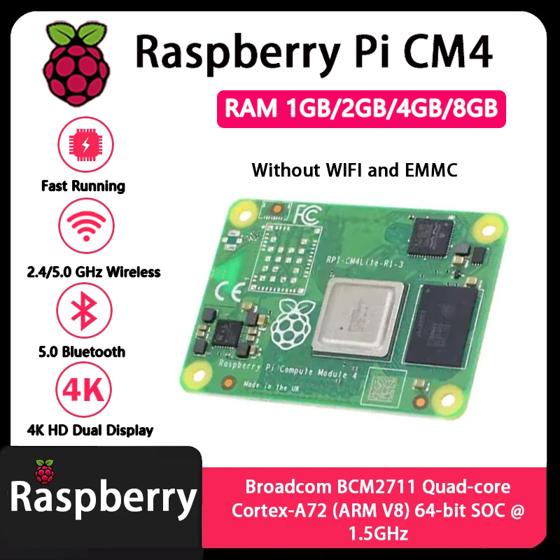 라즈베리 파이 CM4 1GB/2GB/4GB/8GB RA - Compute Module 4 32Gb Wifi 리뷰 및 가격