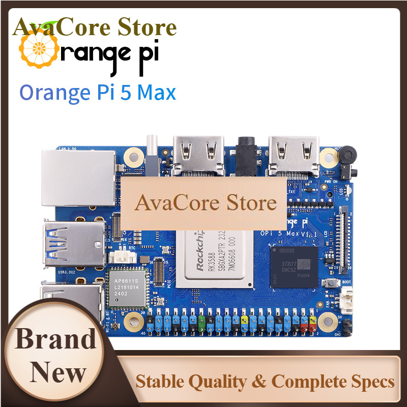 AvaCoreOrange Pi 5 Max 16GB V1 - Rk3588 Mini Pc Board 리뷰 및 가격
