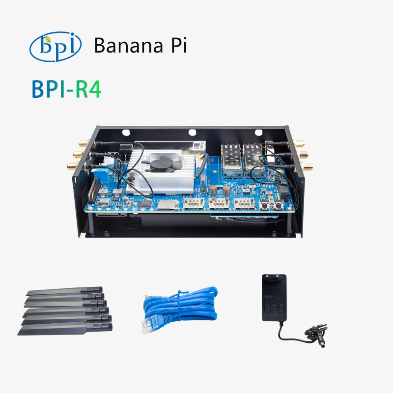 바나나 파이 BPI-R4 WiFi 7 라우터 개발 보드 - Bananapi Bpi R4 Wifi 7 리뷰 및 가격